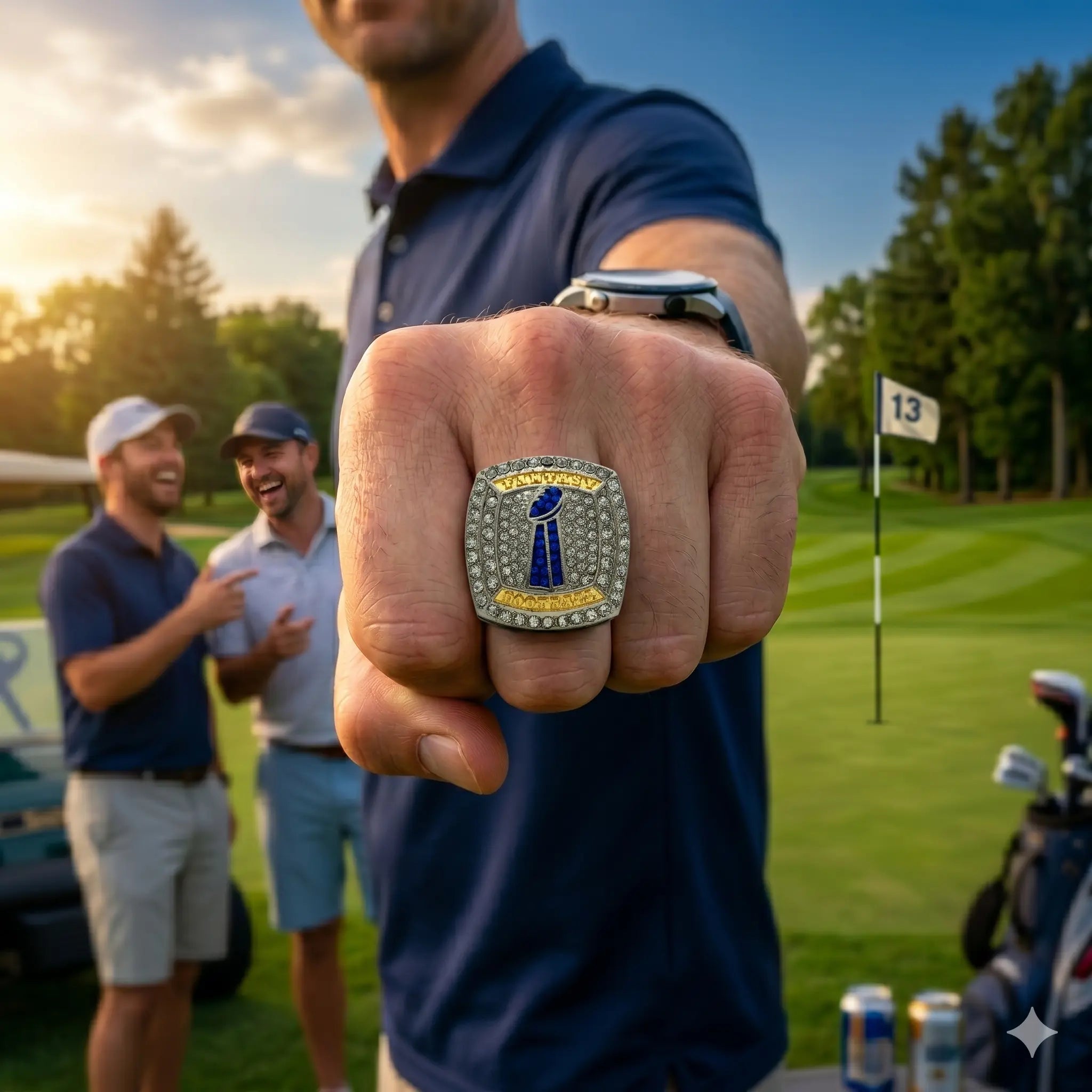 "The Blitz" Fantasy Football Ring