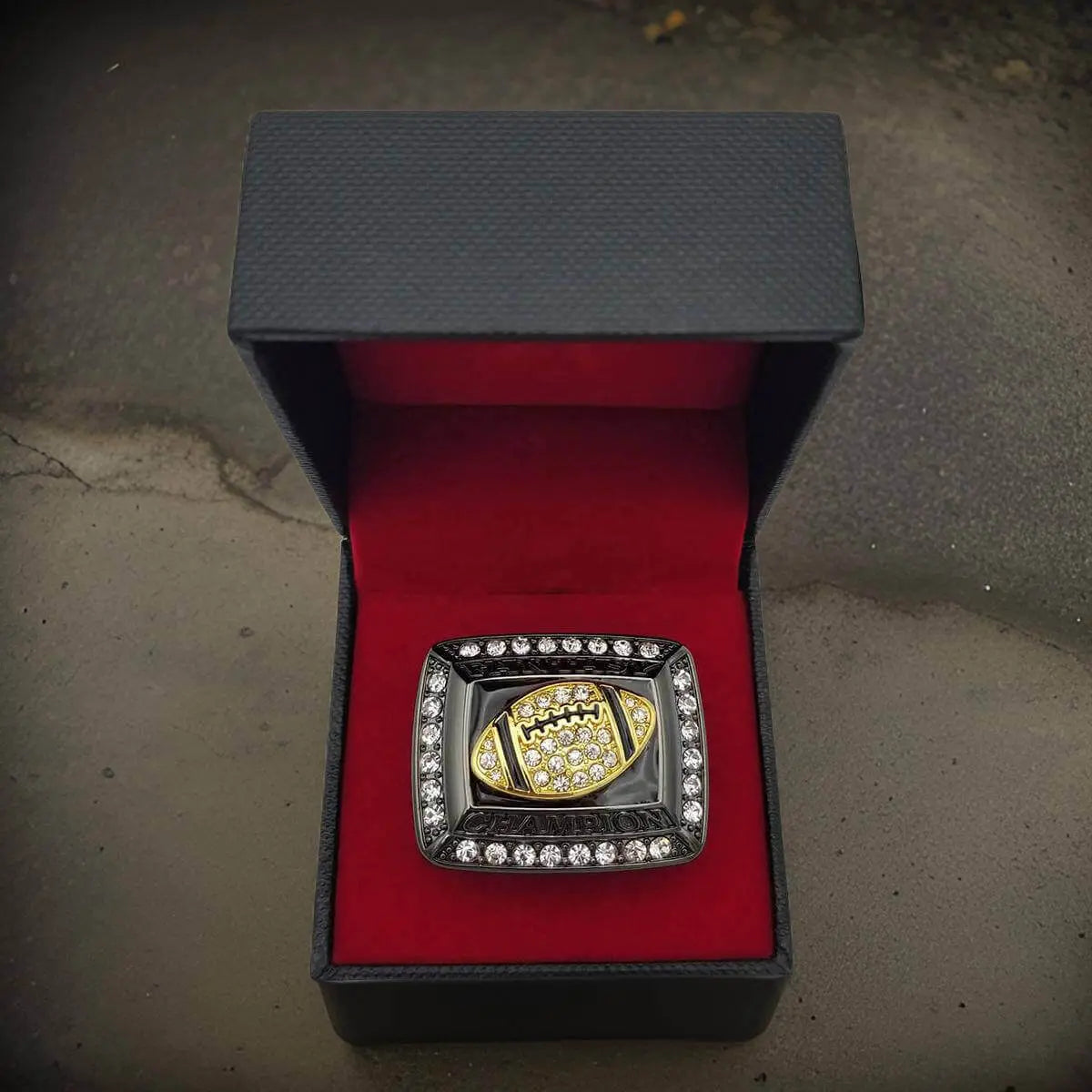 "The GameBall" Fantasy Football Ring