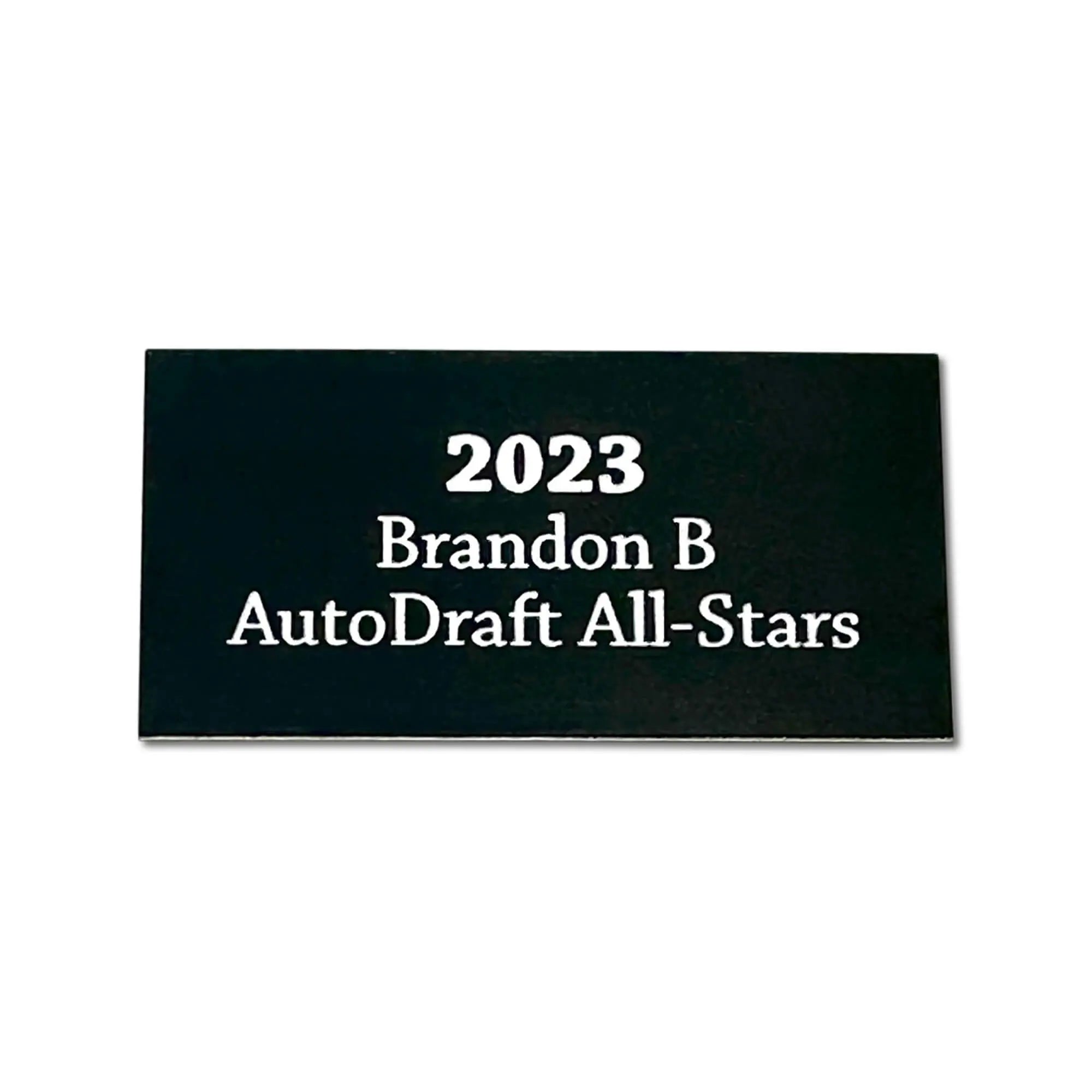Laser Engraved Plaques (14" Lombardi Discontinued Trophy)