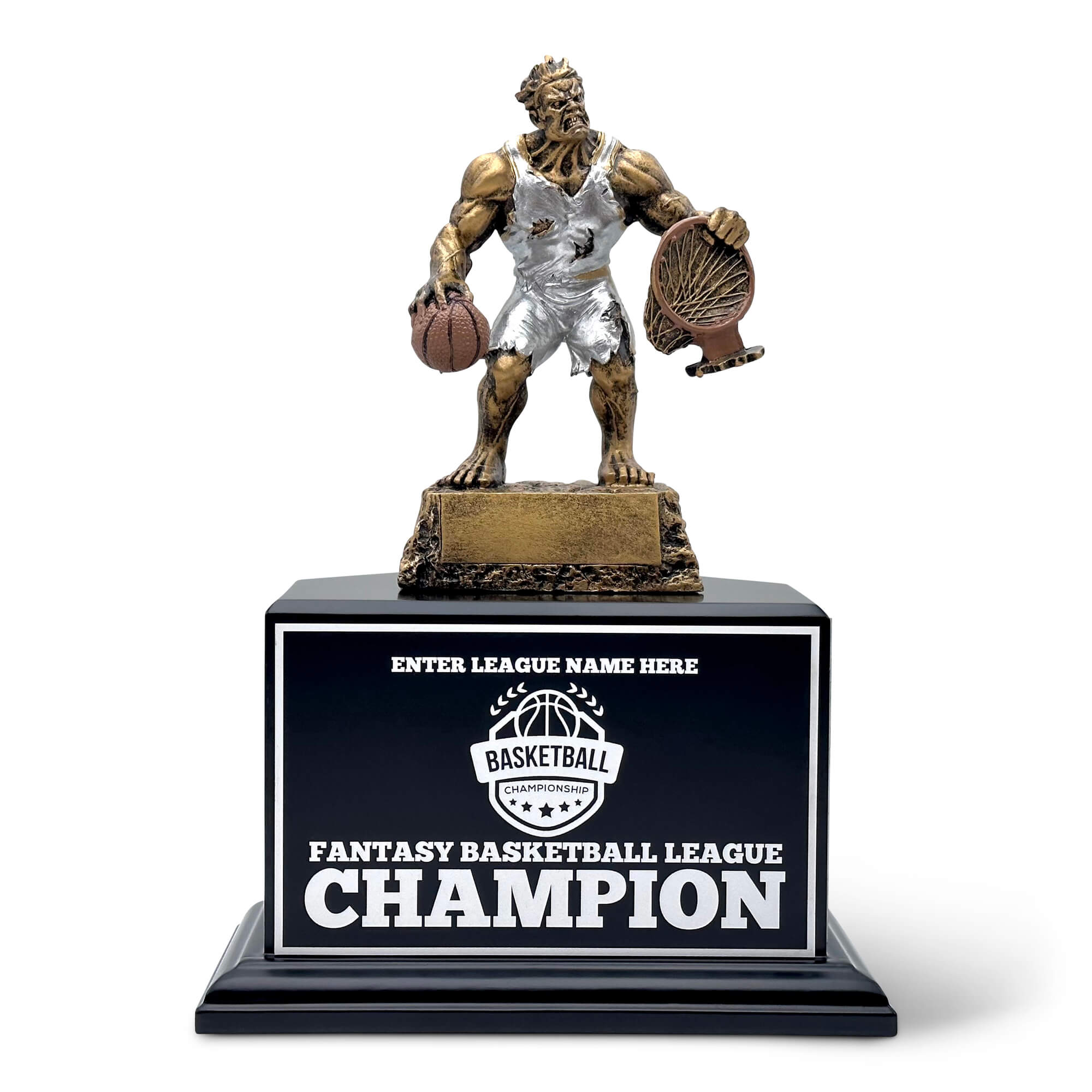 Fantasy Basketball Beast Trophy - 25 Year Perpetual