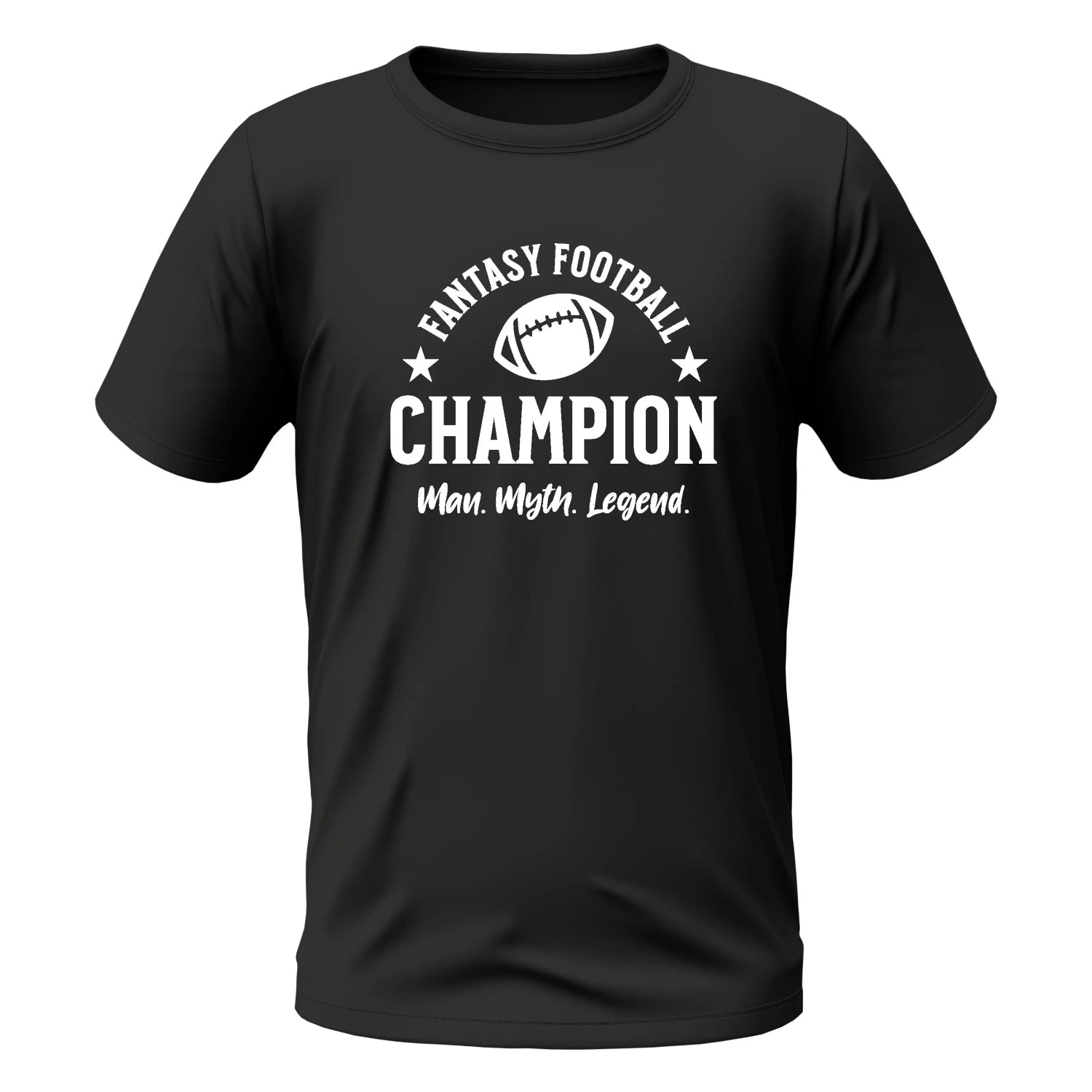 CHAMPION T-Shirt (Black) FantasyJocks