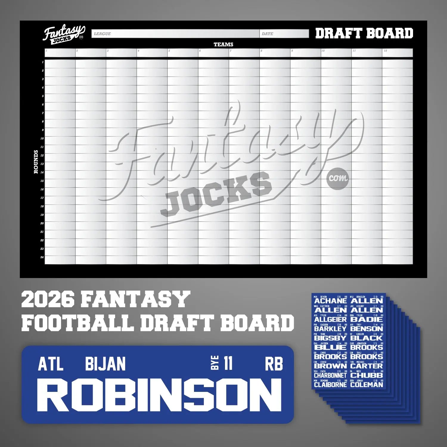 Manager Kit - Football Draft Board