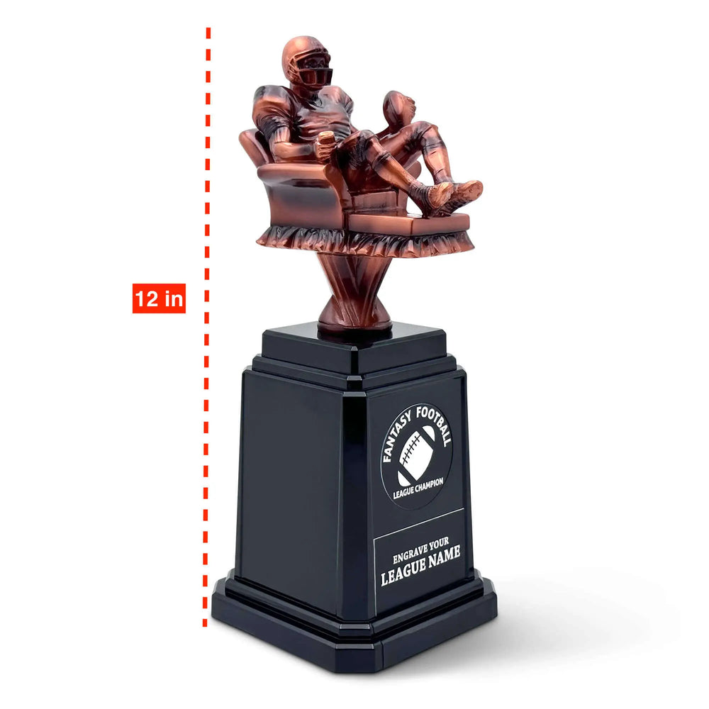 Fantasy Football Championship Trophy - Armchair - FantasyJocks