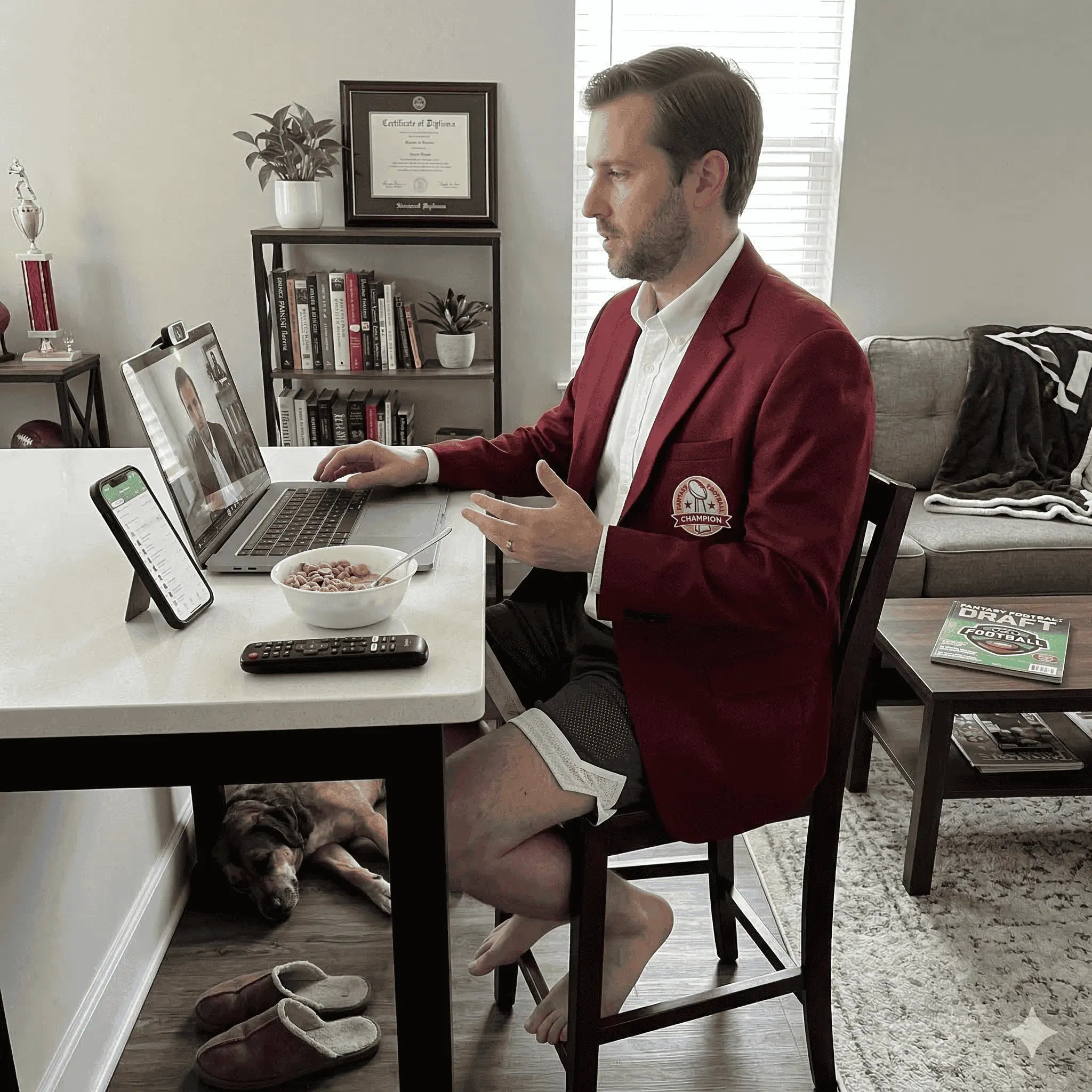 Fantasy Football Jacket of Champions FantasyJocks