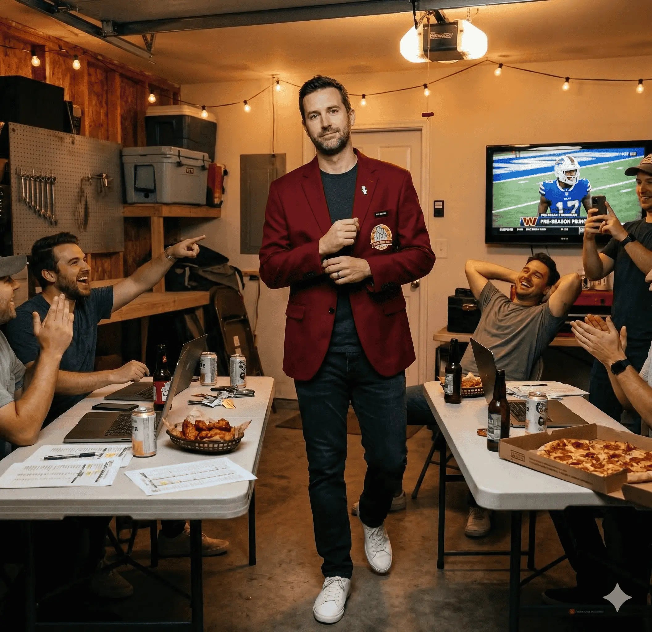 Fantasy Football Jacket of Champions FantasyJocks