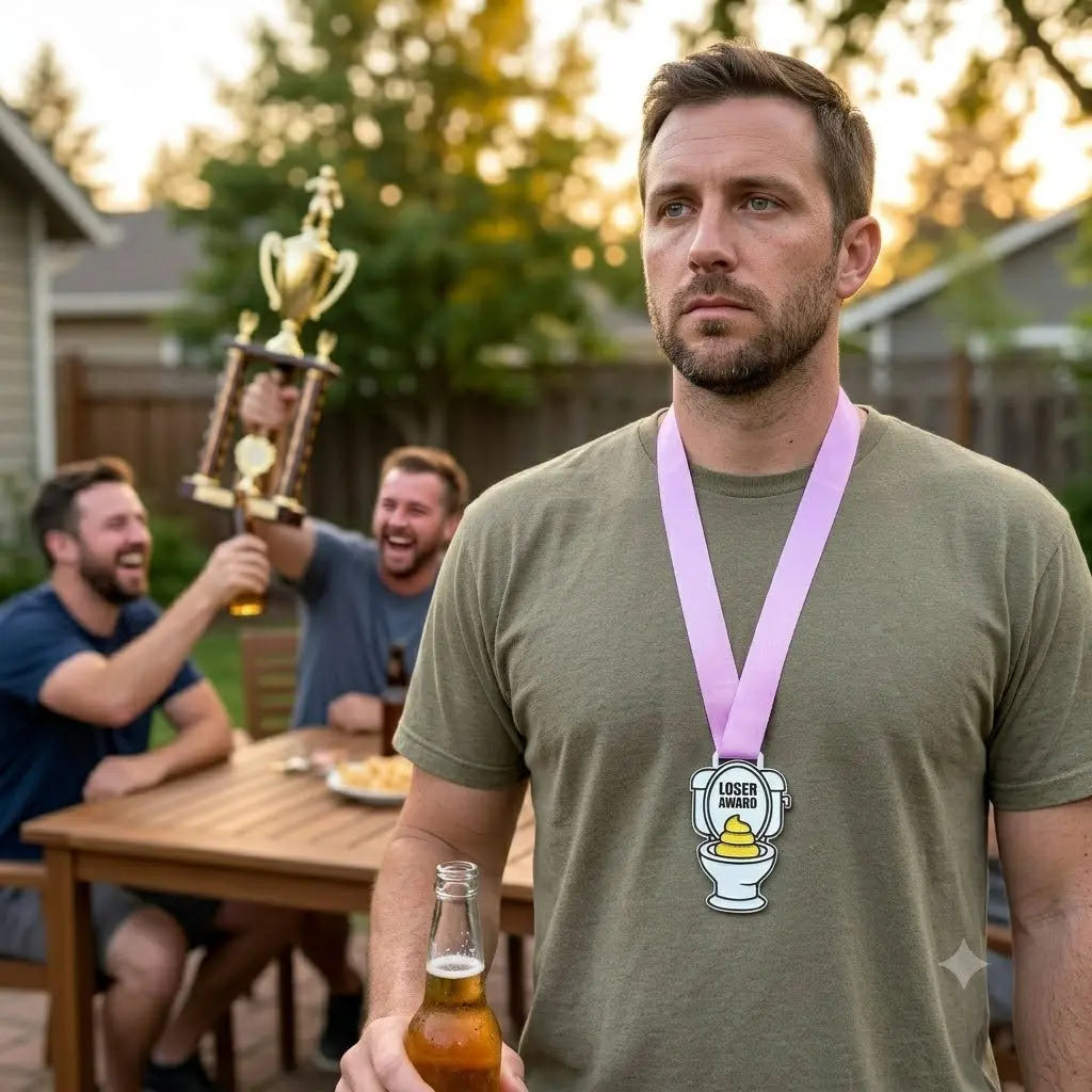 "Flush of Shame" Loser Medal