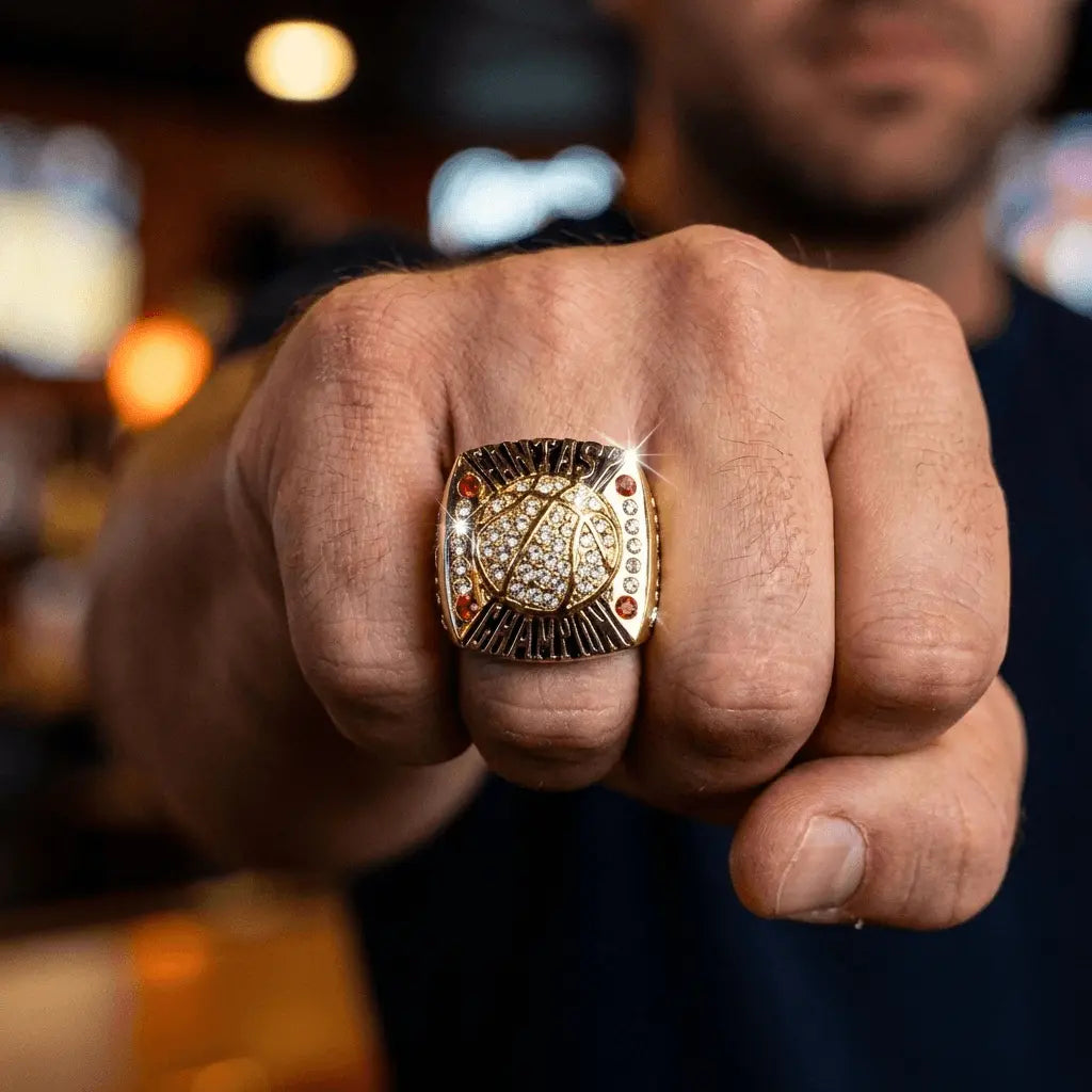 "The FadeAway" Fantasy Basketball Ring FantasyJocks