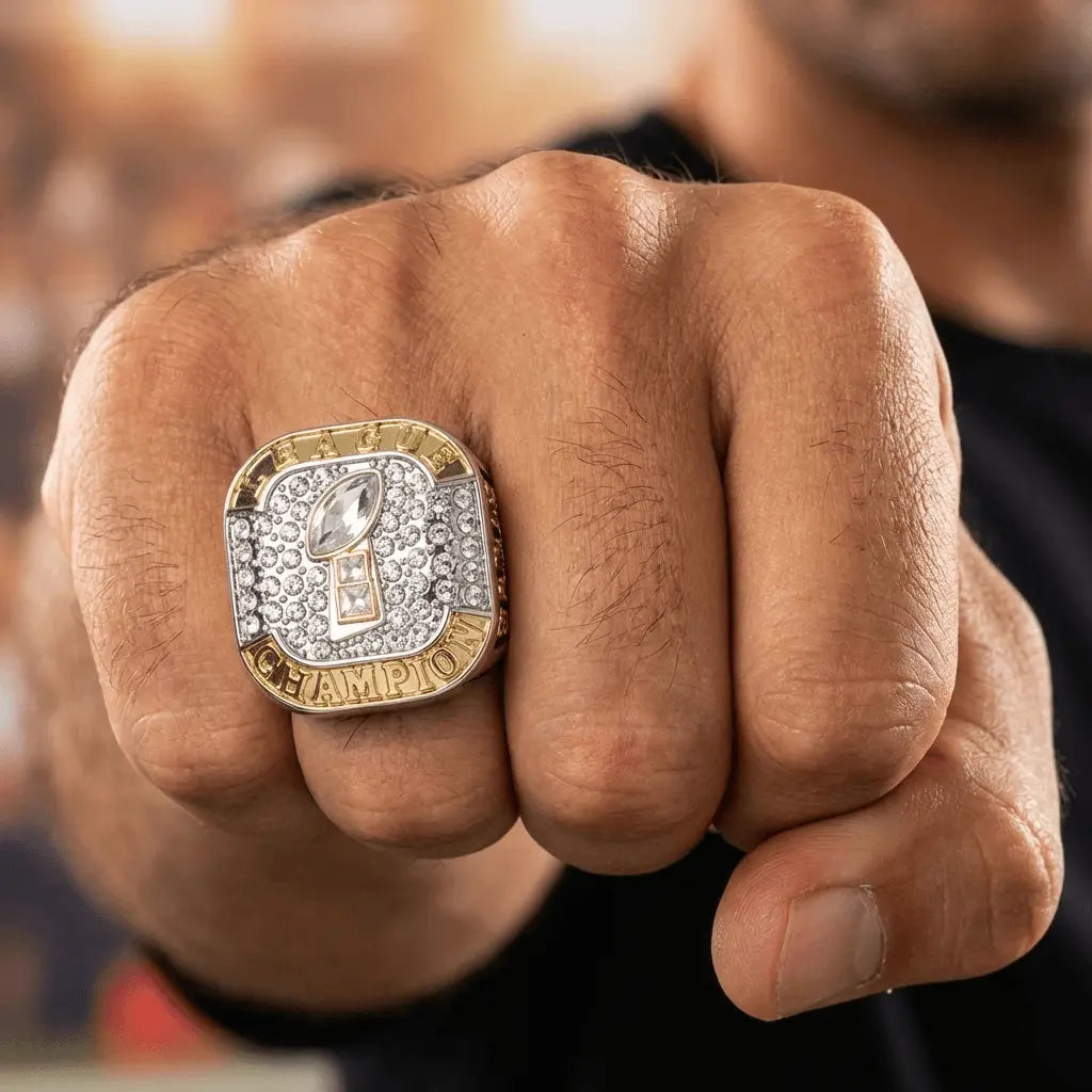 "The G.O.A.T" Fantasy Football Ring FantasyJocks