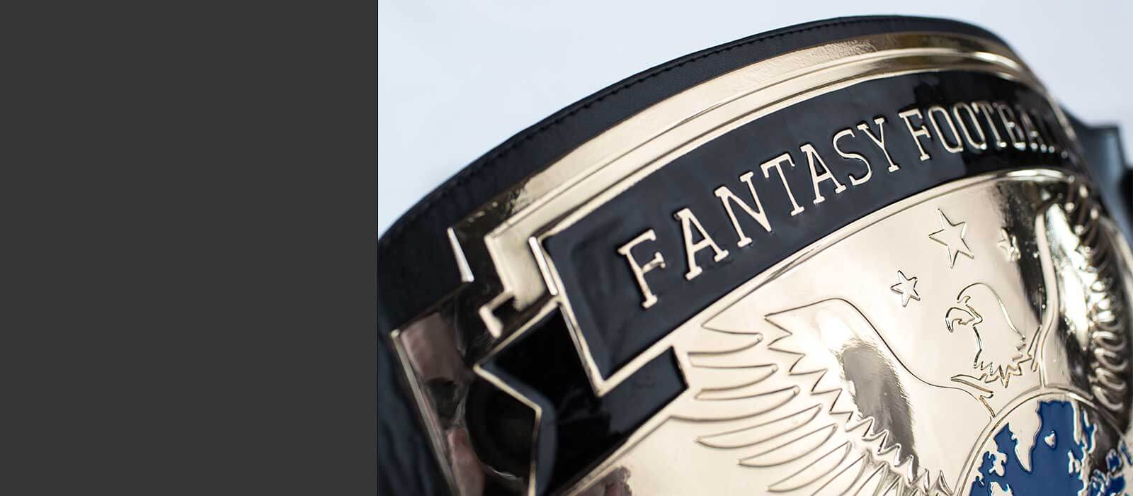 Fantasy Football Trophies, Championship Belts, Rings & Live Draft Kits