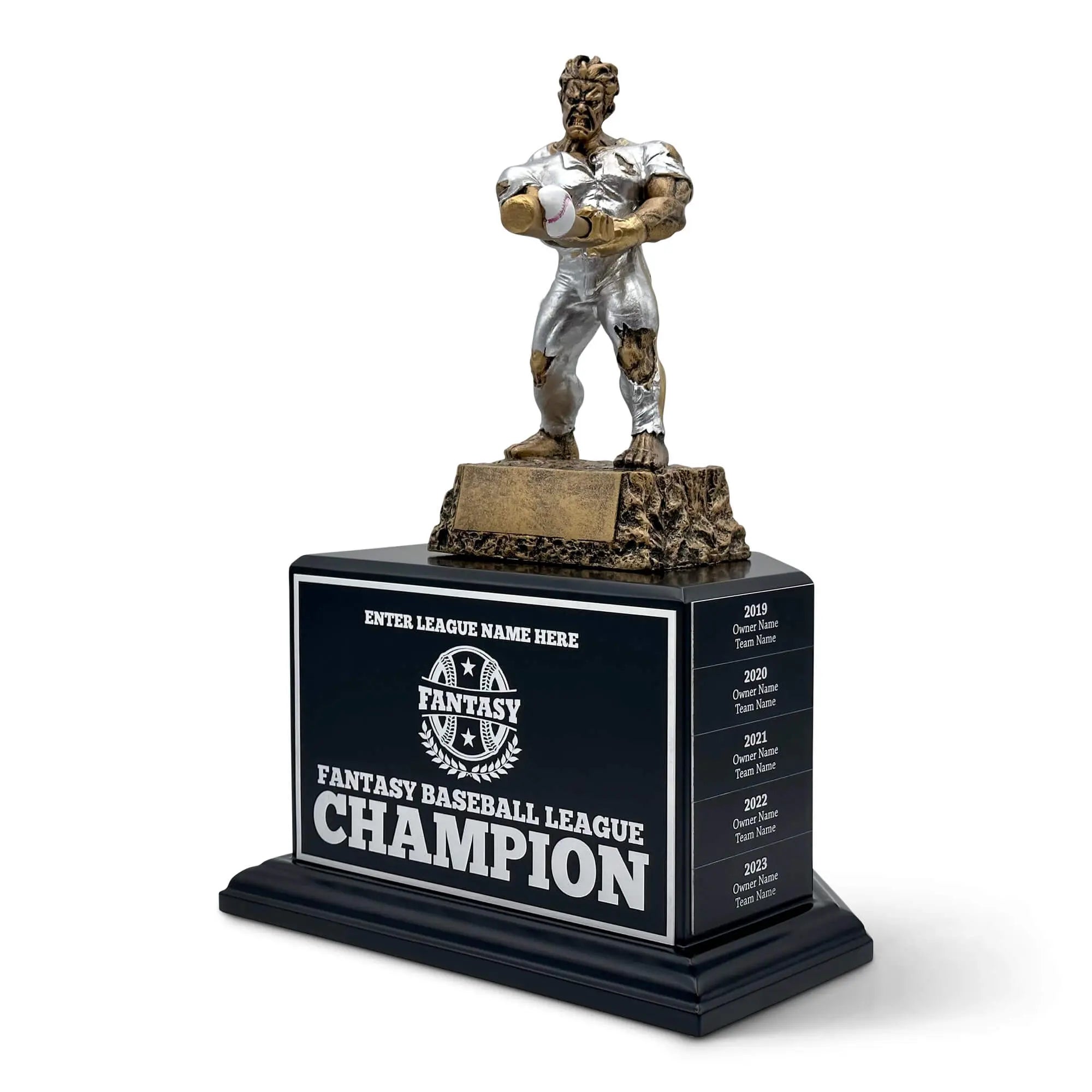 Fantasy Baseball Beast Trophy - 25 Year Perpetual