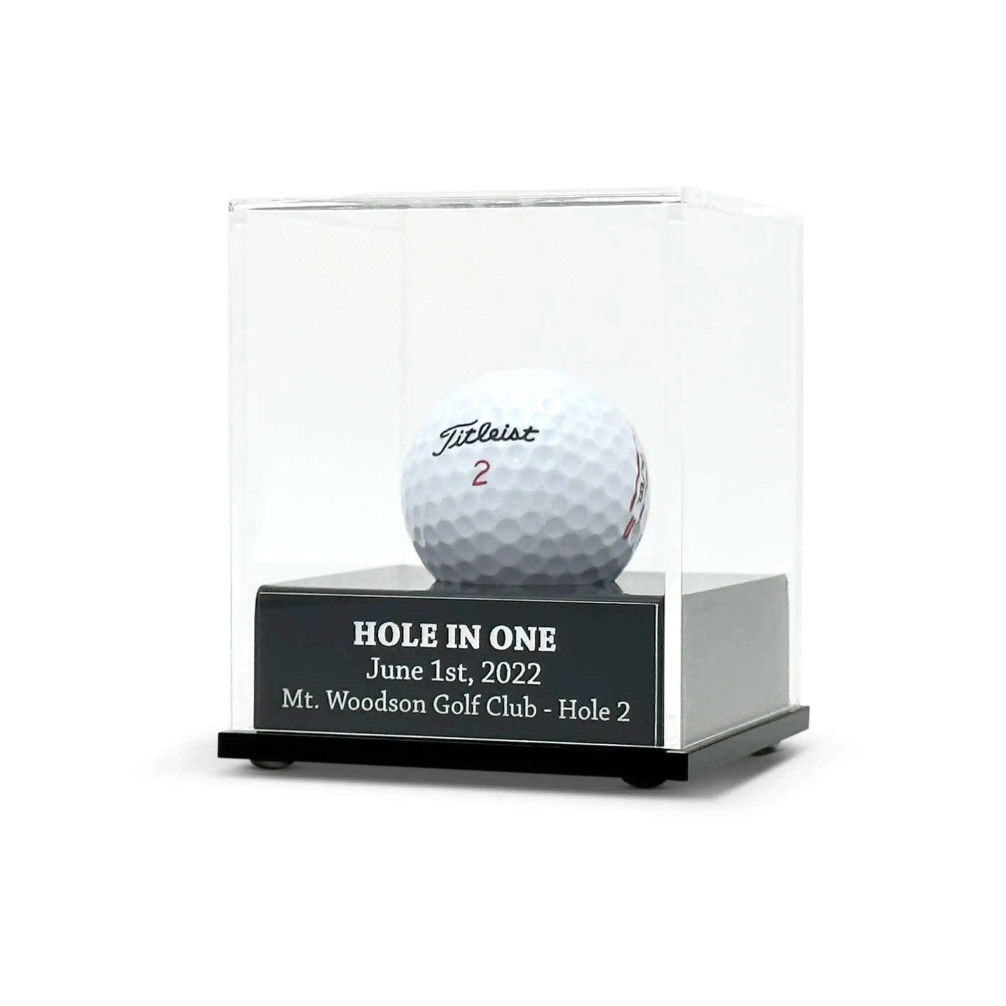 Golf Ball Display Case