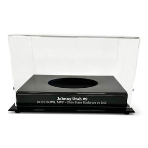 Acrylic Football Display Case Trophies FantasyJocks   