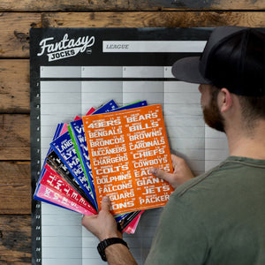 Custodian Kit - Football Draft Board Fantasy Football Draft Kit FantasyJocks   
