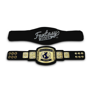 Custom MINI Championship Belt Trophies FantasyJocks   