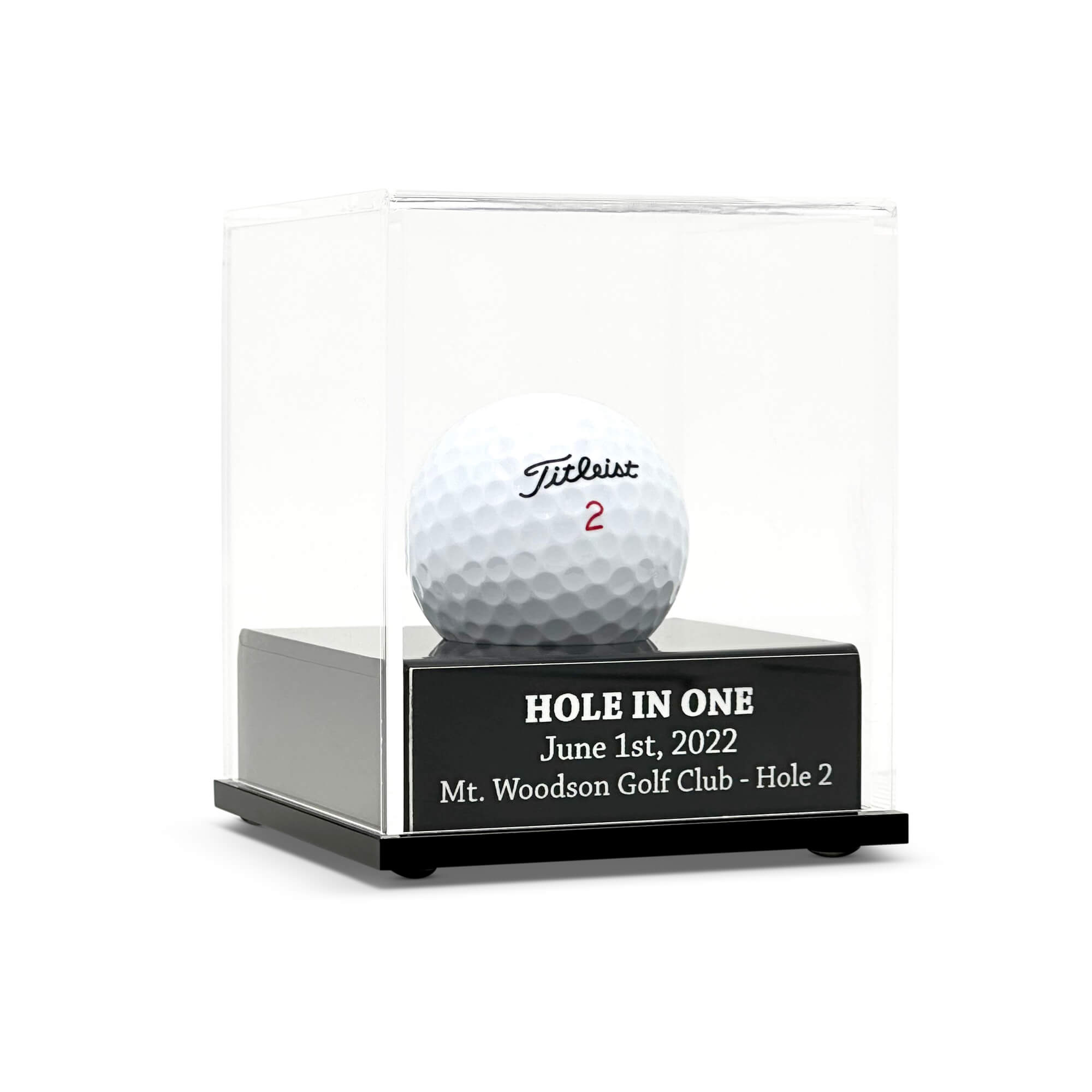 Golf Ball Display Case