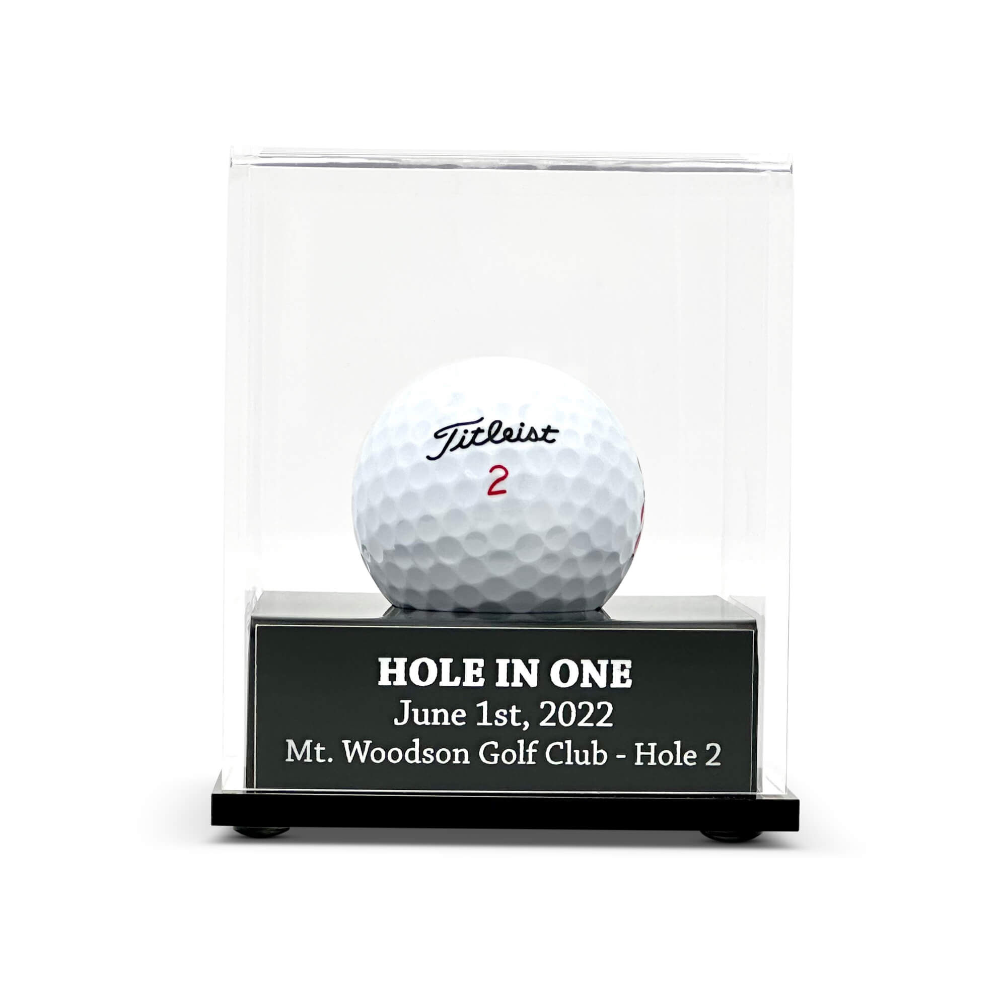 Golf Ball Display Case Trophies FantasyJocks   