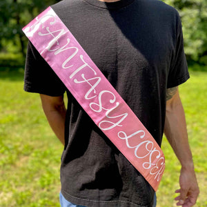 Miss Fantasy Loser Sash Trophies FantasyJocks   
