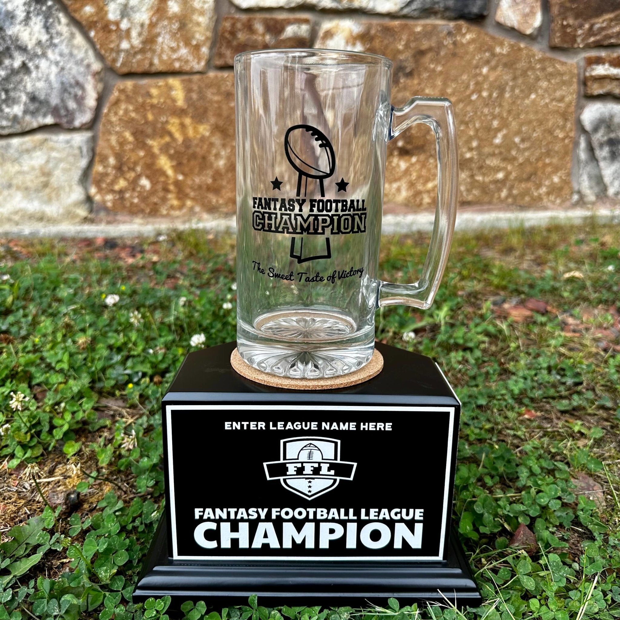 "Mug of Masters" Fantasy Football Trophy - 25 Year Perpetual Trophies FantasyJocks   