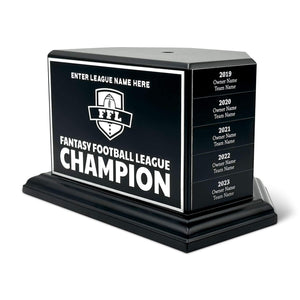Perpetual Trophy Base - 25 Years Trophies FantasyJocks   